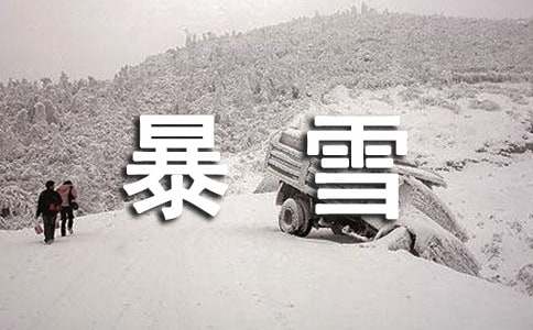 暴雪作文600字(精選9篇)