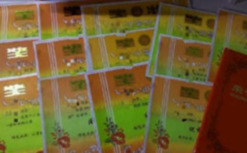 我的榮譽獎狀作文