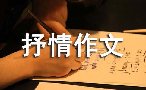 精選初中抒情作文五篇