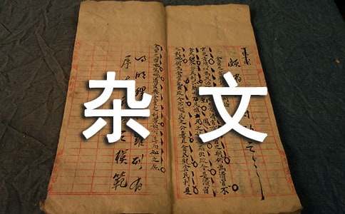 雜文欣賞老趙作文