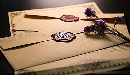 生活散文-紫色信封